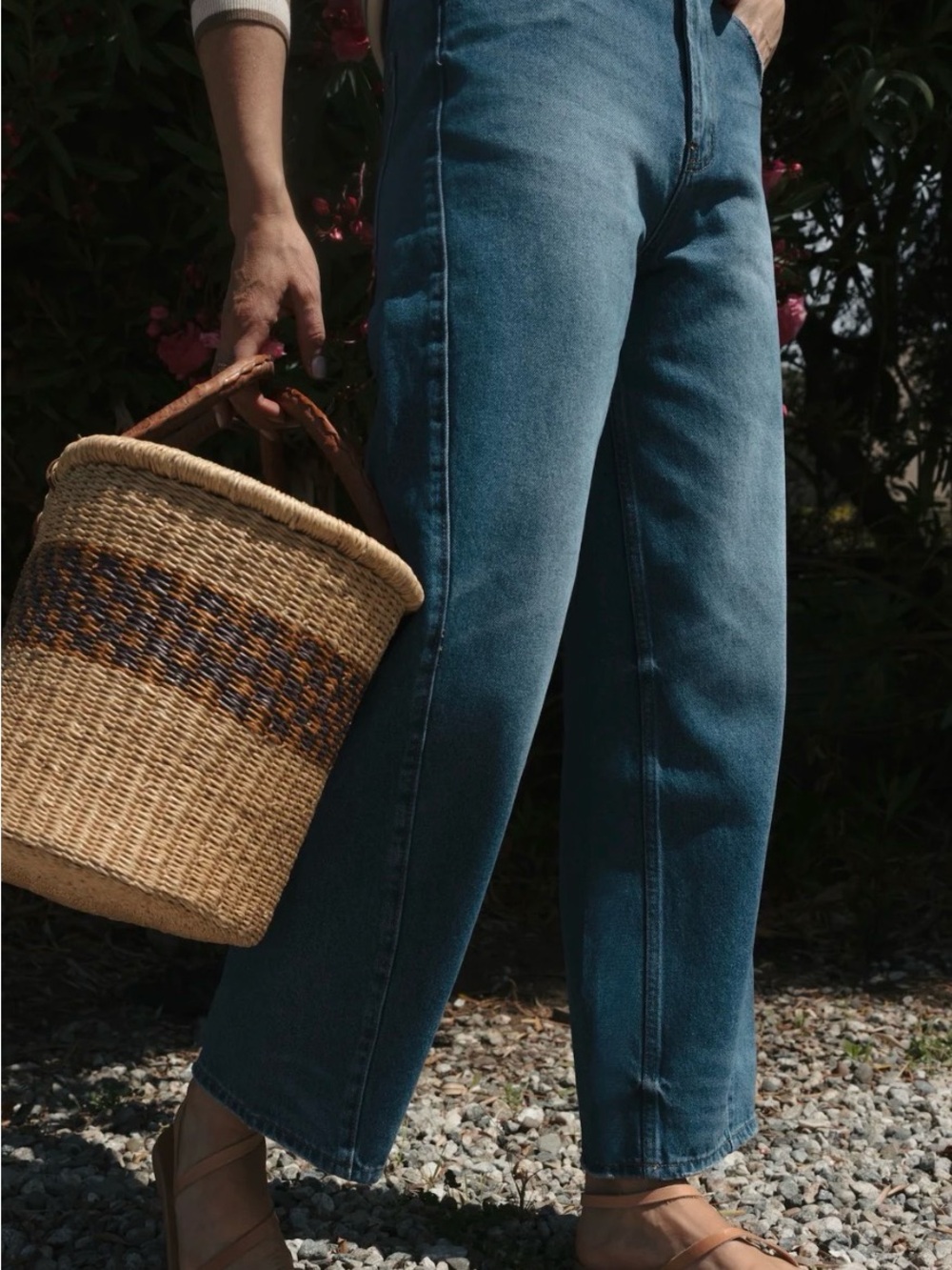Carly Jean Los Angeles Wide Leg Jeans (not new with tags but never worn/washed